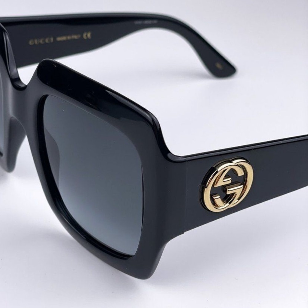 New! GUCCI Sunglasses GG0053SN 001, Authentic - Picture 4 of 13